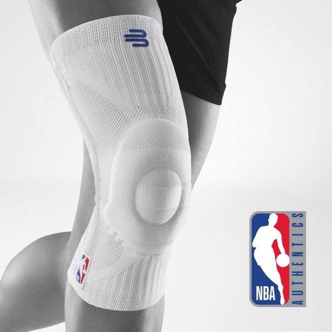 Bauerfeind Sports Knee Support - NBA - White