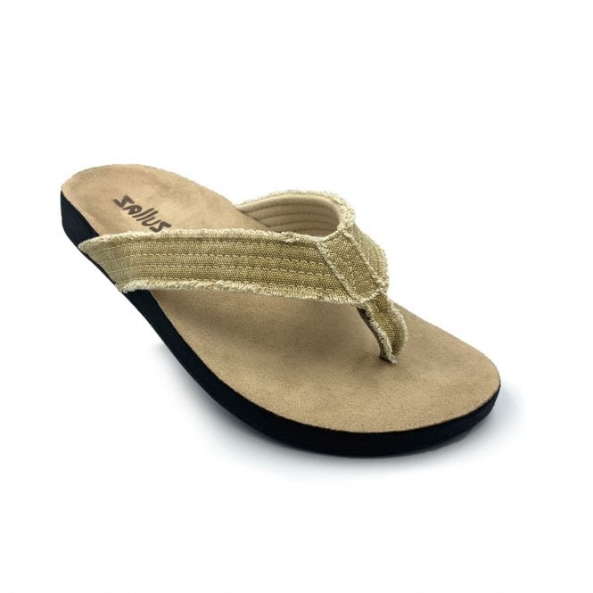 FootActive Mens Orthotic Flip Flops - Beach