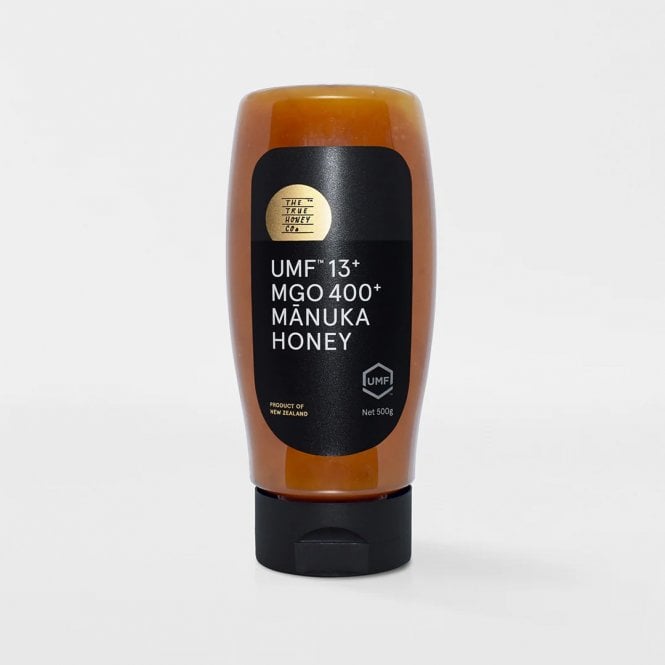 The True Honey Co. 400+ MGO Squeezy Mānuka Honey 500 grams