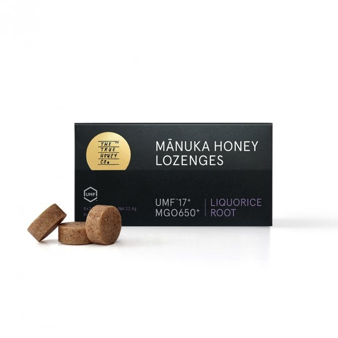 The True Honey Co. Liquorice Root Mānuka Honey Lozenges